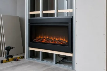 Elektrokamin selbst einbauen: Wand- und Einbaugeräte