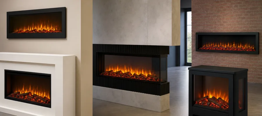 Elektrokamin Modelle vergleichen: Kaminloesungen fuer Wohnung, Haus und Gewerbe